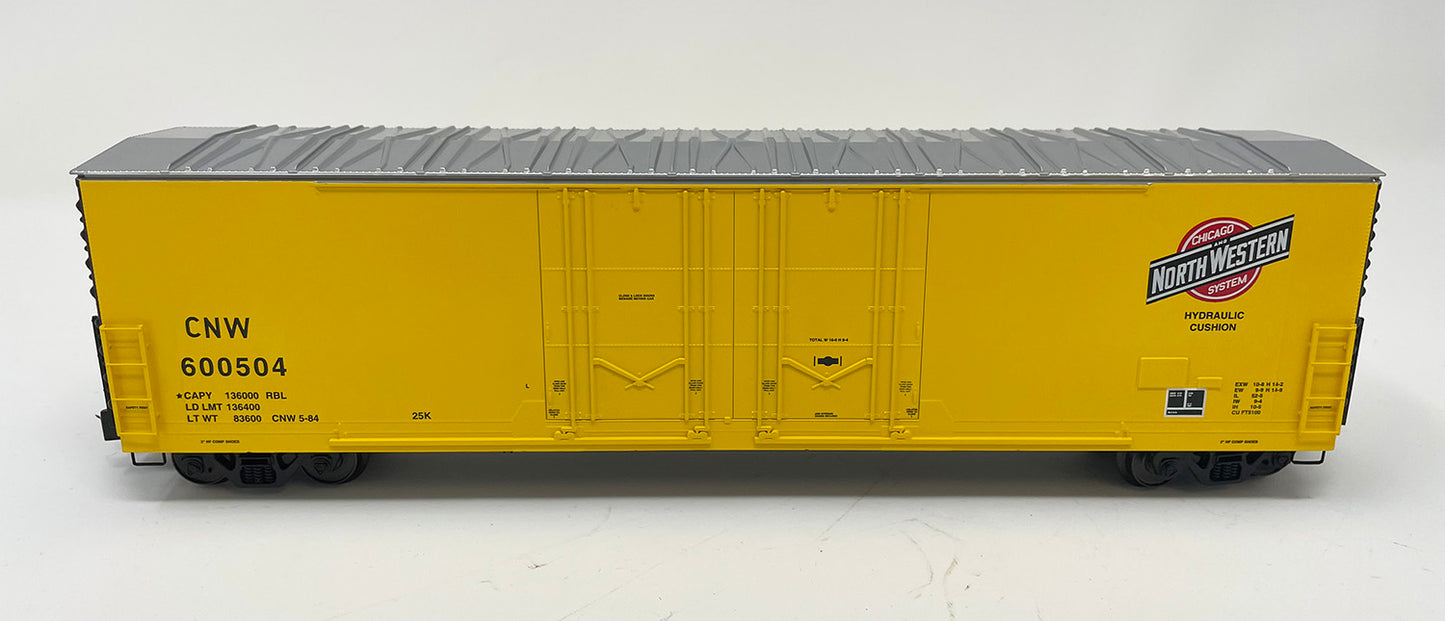 SSA1802 52' Evans DPD Boxcar - Chicago & NorthWestern (Yellow)