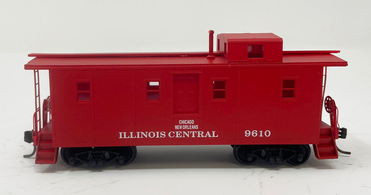 CCS1022 IC Side Door Caboose - IC Red #9610