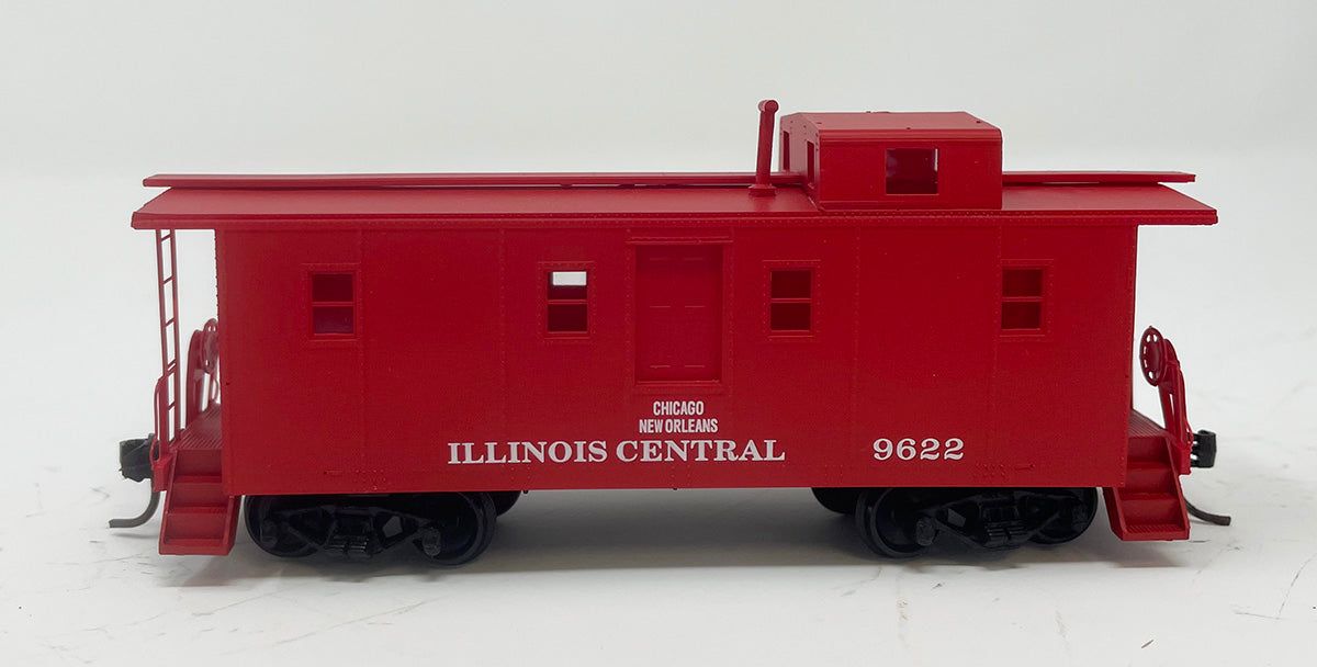 CCS1023 IC Side Door Caboose - IC Red #9622