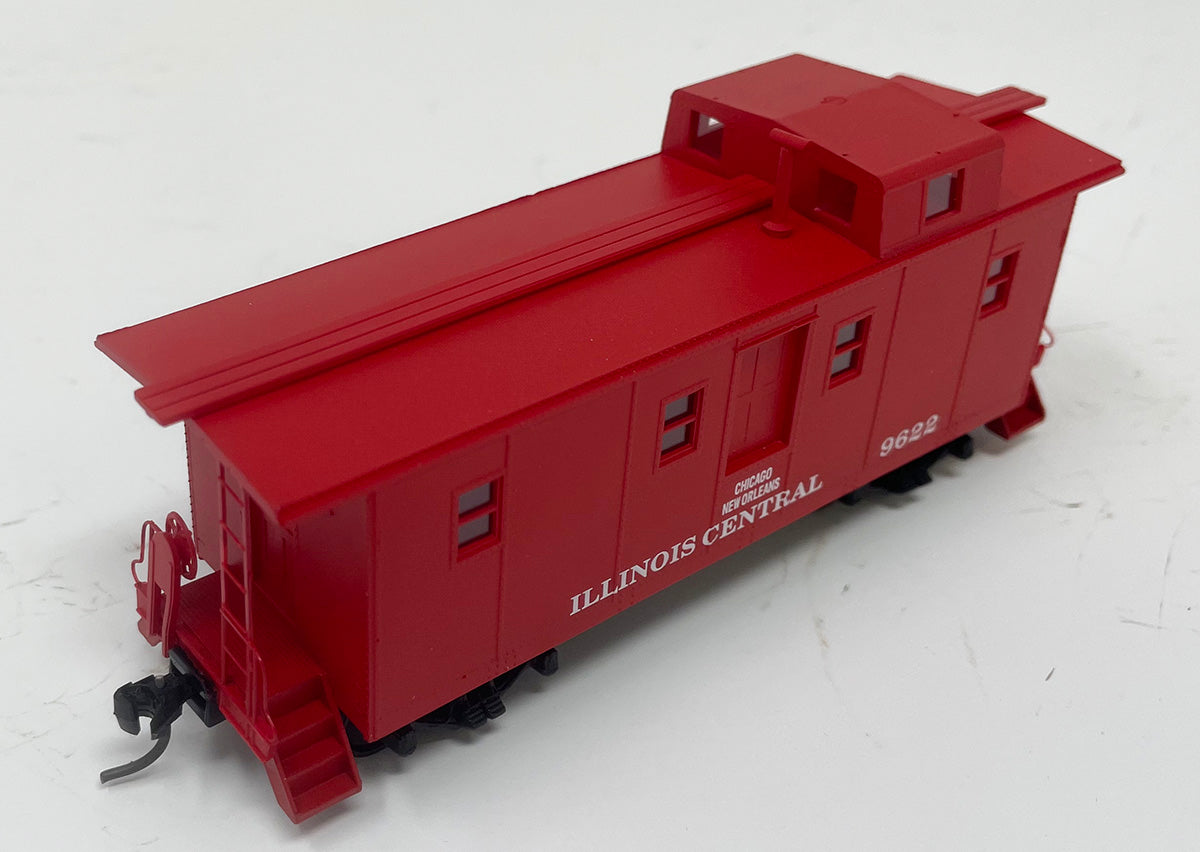 CCS1023 IC Side Door Caboose - IC Red #9622