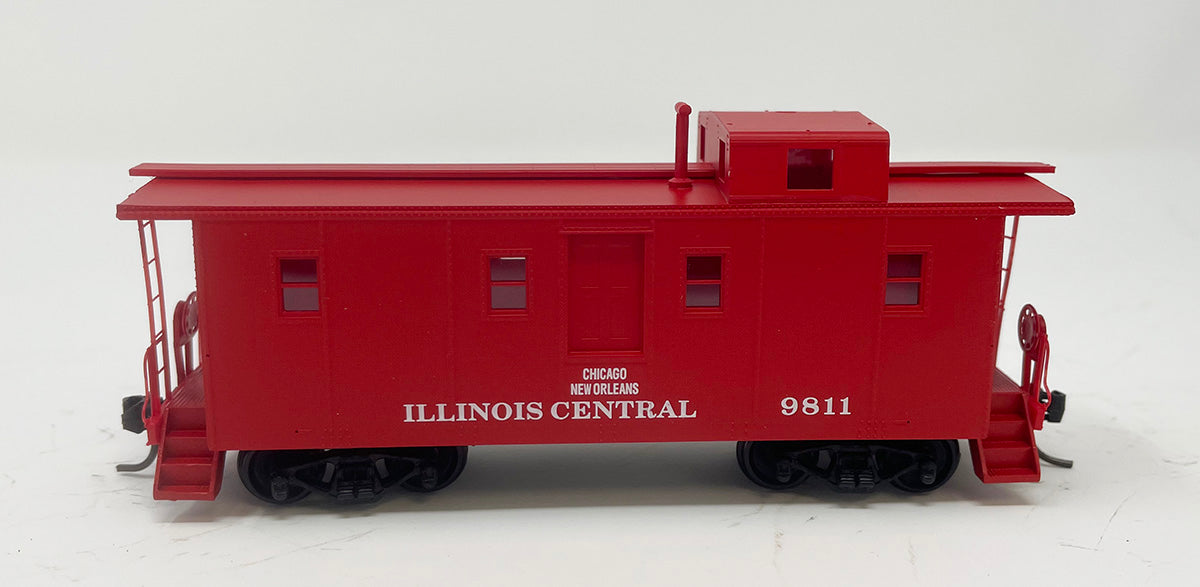 CCS1026 IC Side Door Caboose - IC Red #9811