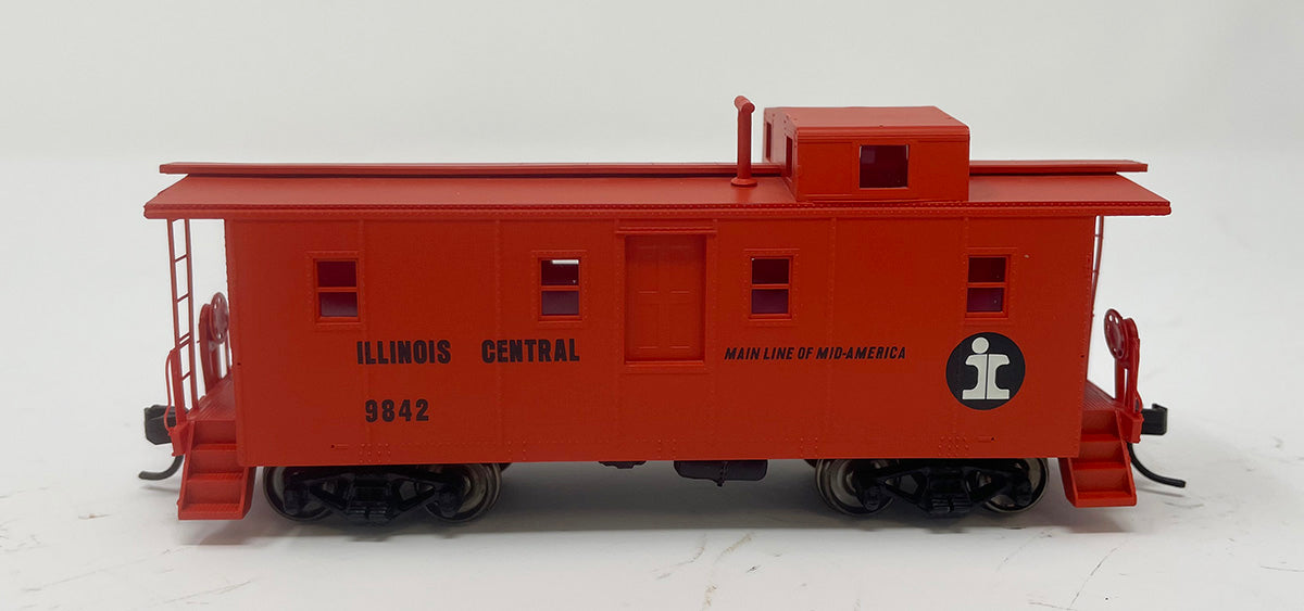 CCS1029 IC Side Door Caboose - IC Orange #9842