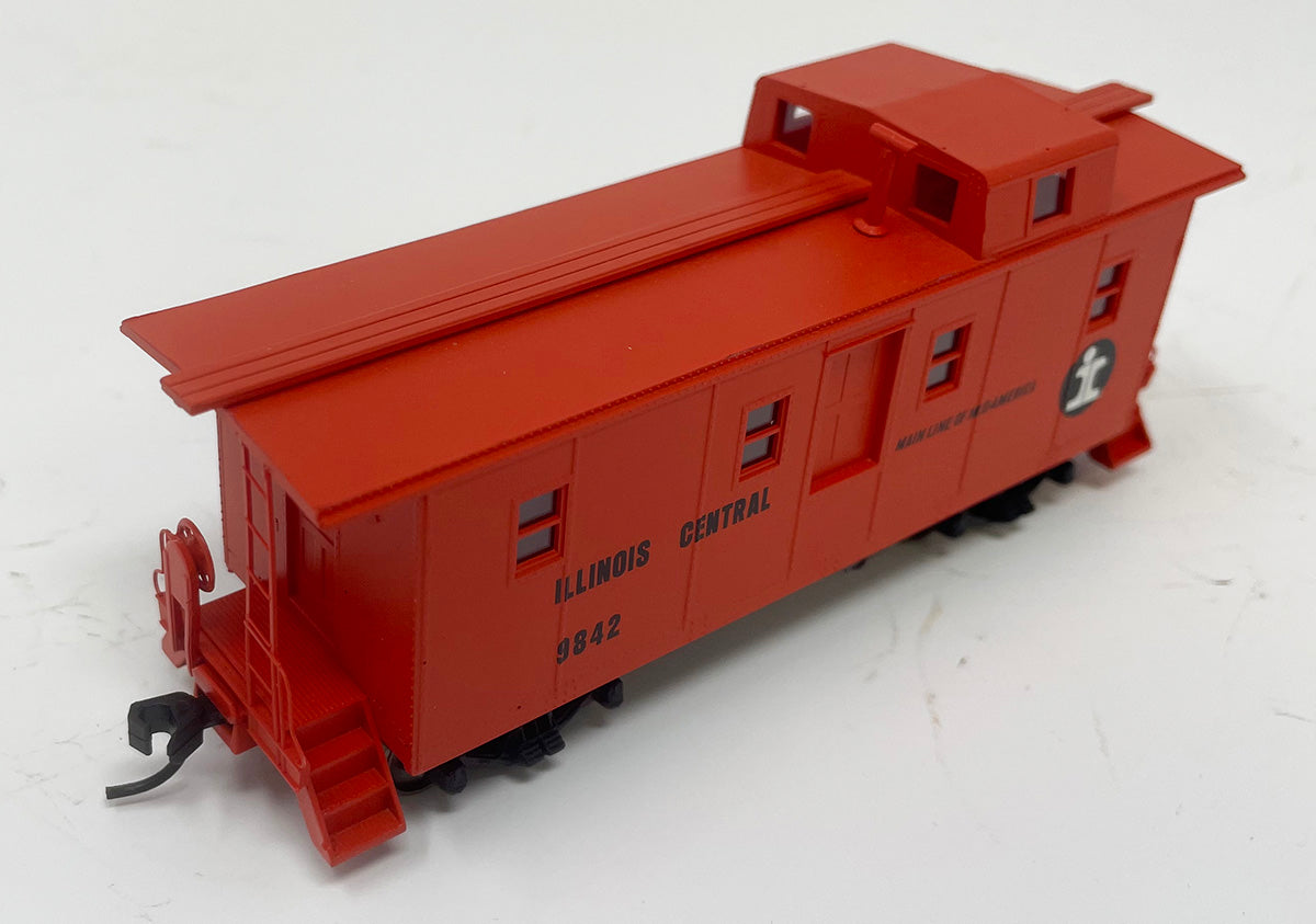 CCS1029 IC Side Door Caboose - IC Orange #9842
