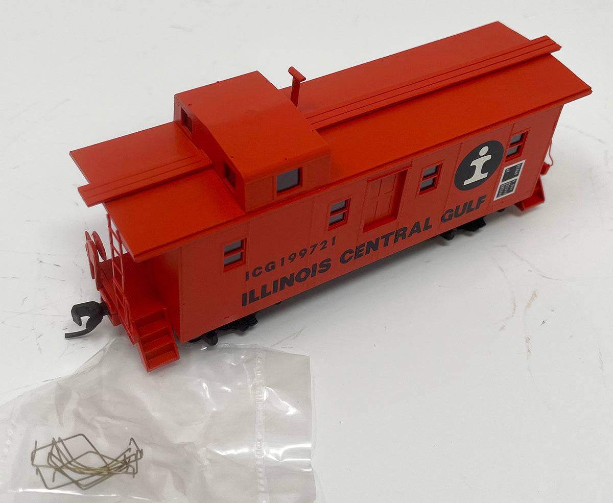 CCS1033 IC Side Door Caboose - ICG Orange #199721