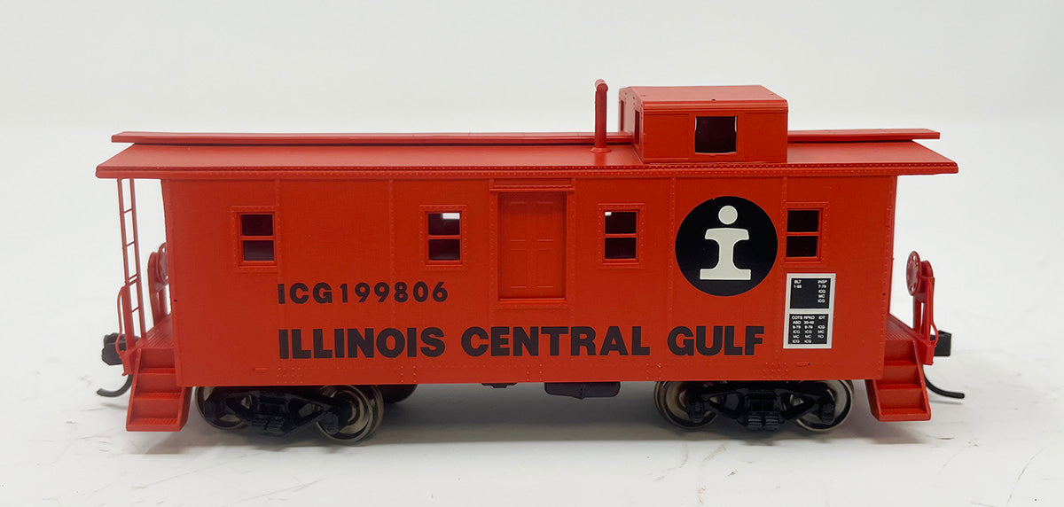 CCS1034 IC Side Door Caboose - ICG Orange #199806