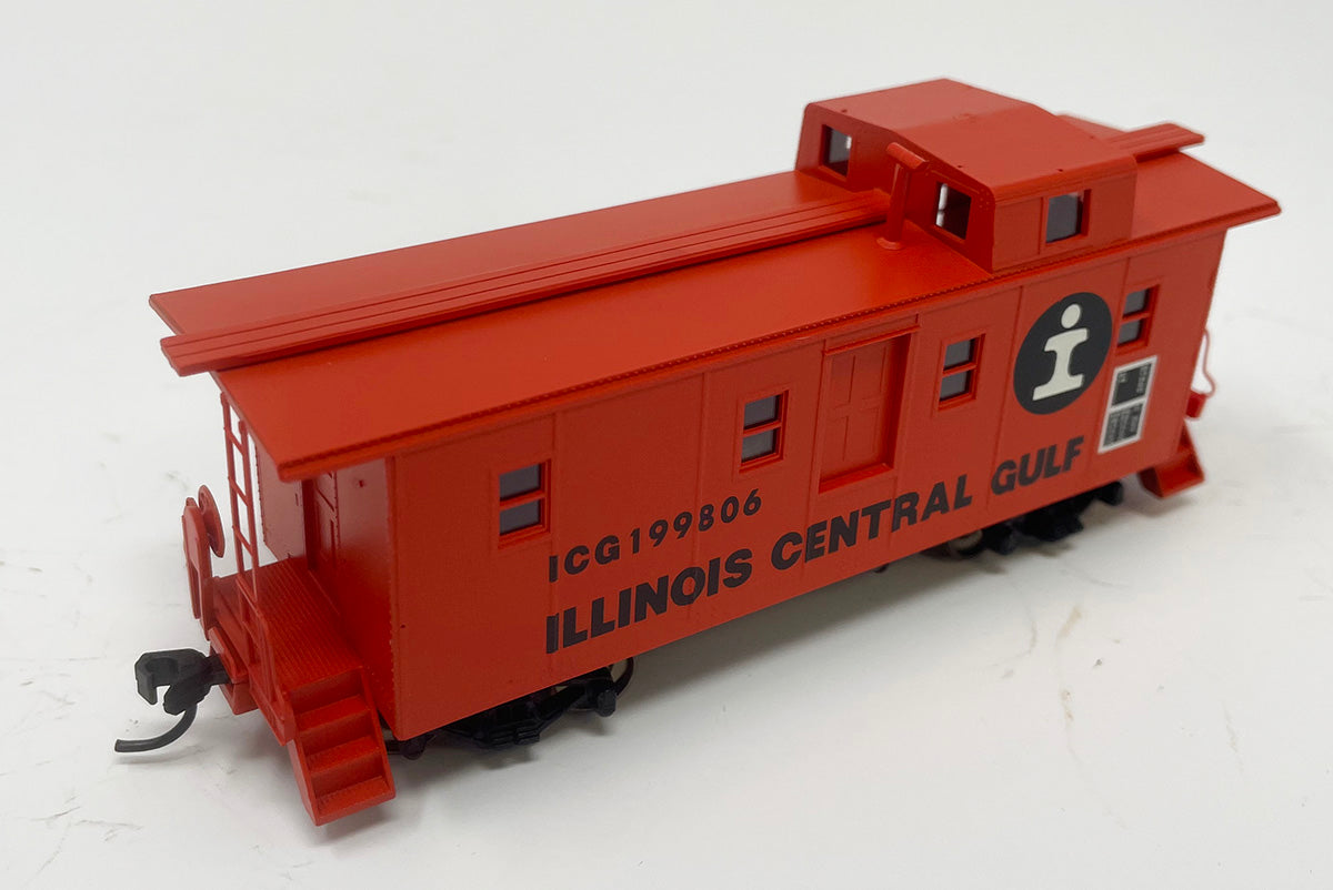 CCS1034 IC Side Door Caboose - ICG Orange #199806