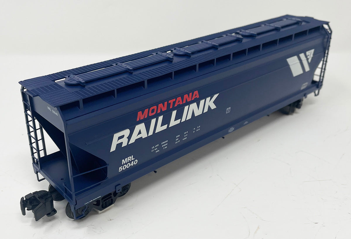 SSA2201 4650 Cuft 3 Bay ACF Cov Hopper - MRL Montana Rail Link