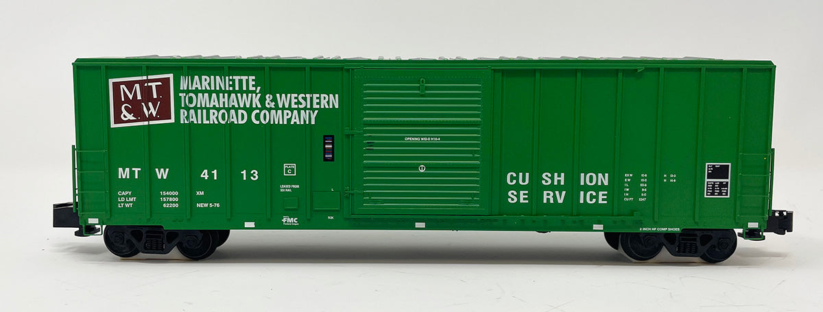 SSA2002 50' FMC 5347 Cuft Boxcar - MT&W Marinette, Tomahawk & Western