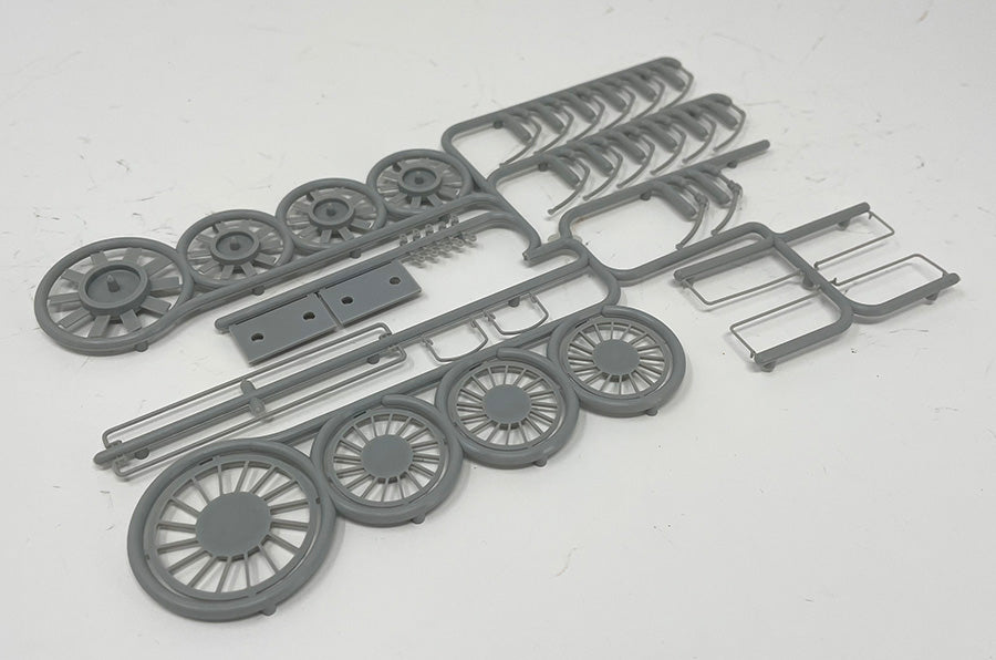 RED GP9 Inner Fan Sprue - Gray
