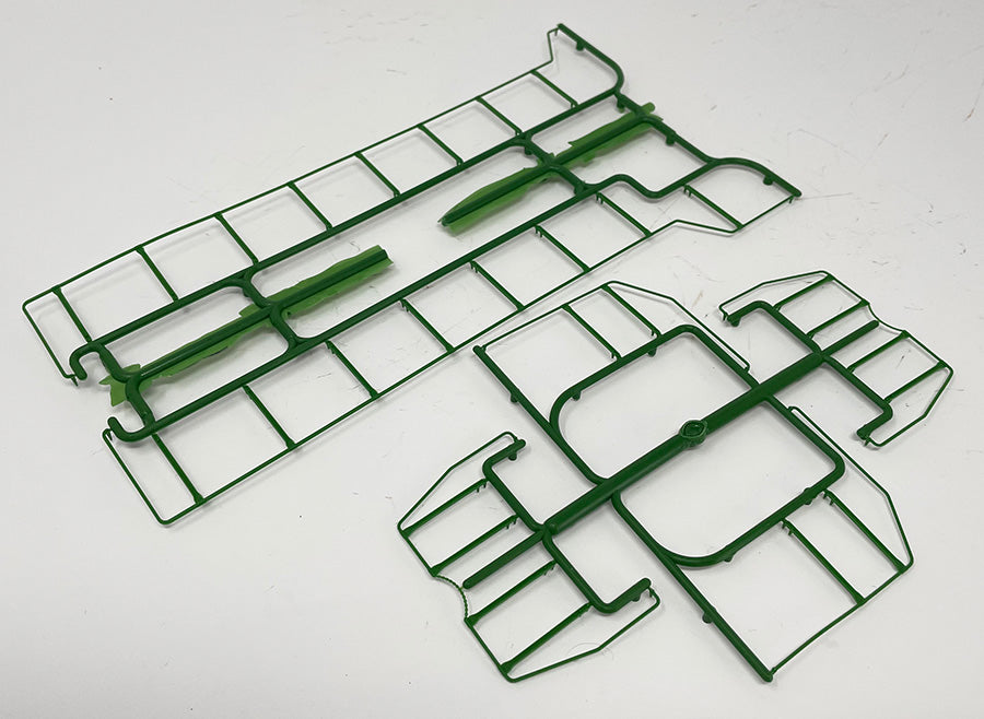 RED GP9 Handrail Set - Green (BN)
