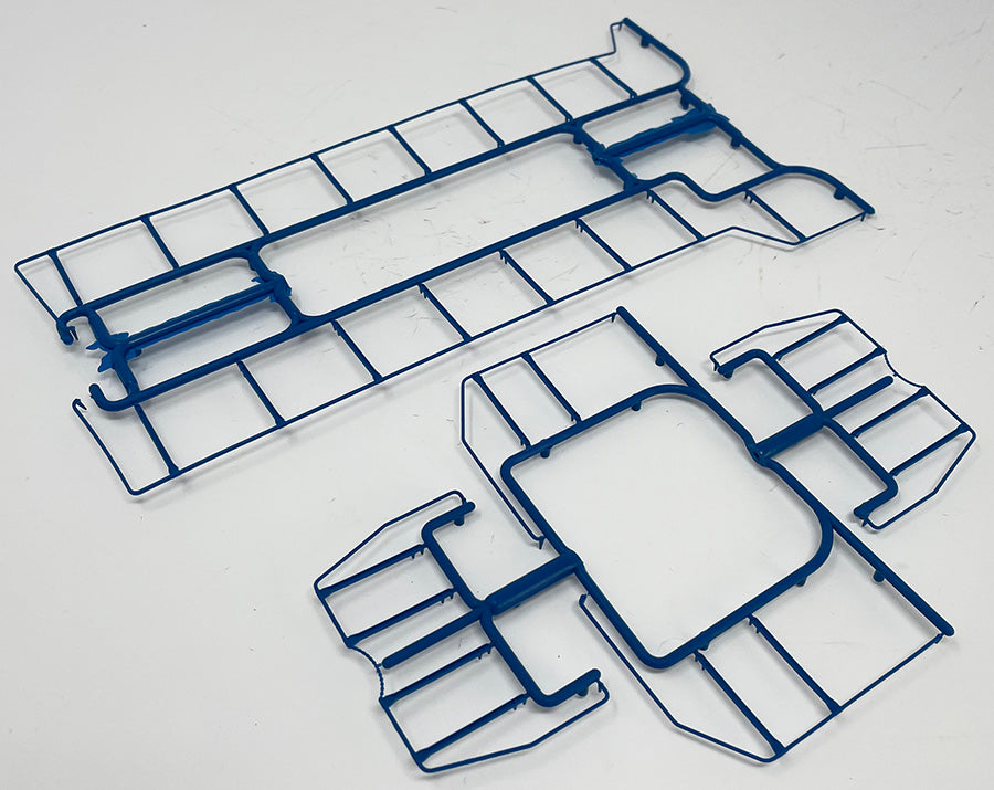 RED GP9 Handrail Set - Light Blue (Conrail)