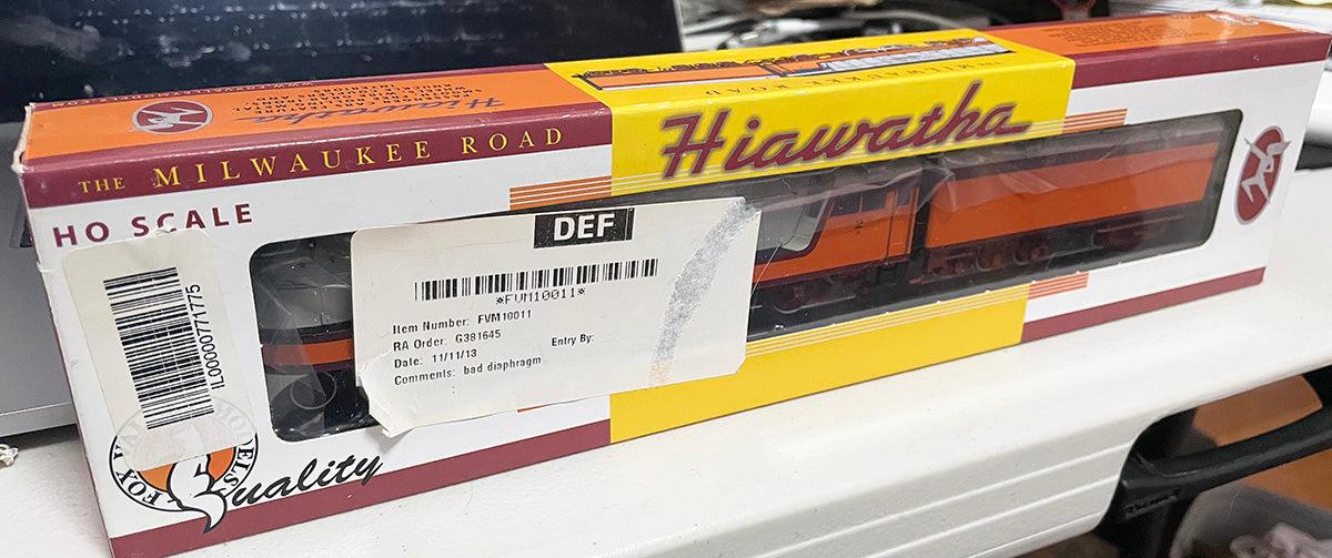 FVM HO 4-4-2 Hiawatha #2 Milwaukee Road - Box not perfect