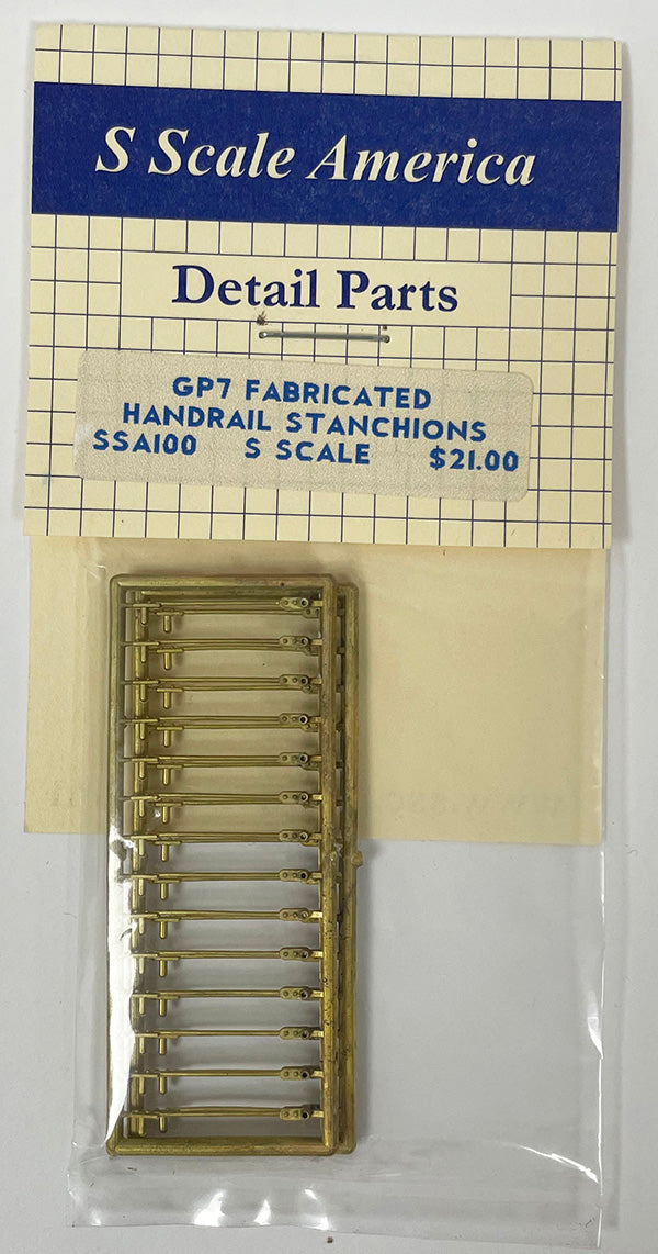 SSA100 S GP-7/ Early GP-9 Cast Handrail Stanchions