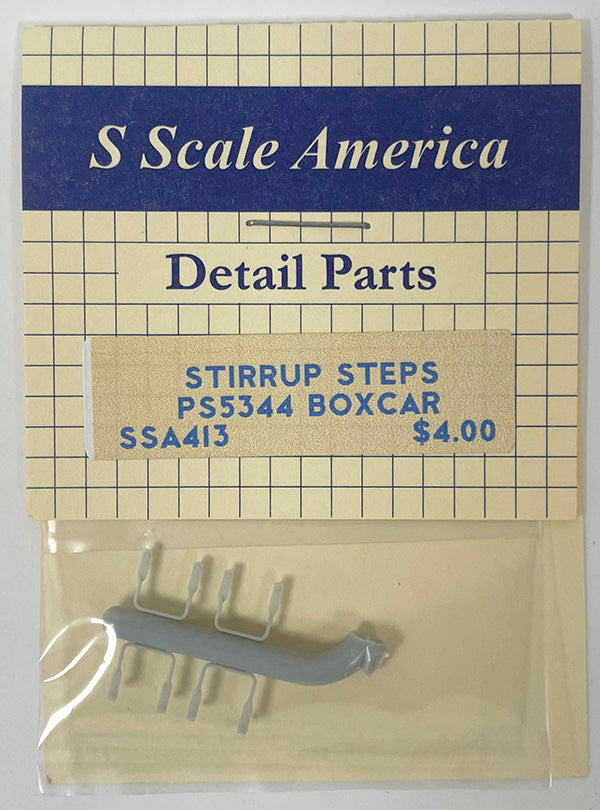 SSA413 S PS5344 Boxcar Stirrup Steps