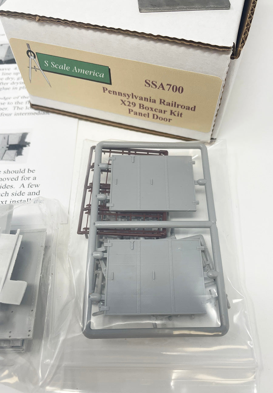 SSA700 S Scale X-29 Boxcar Kit - Panel Door