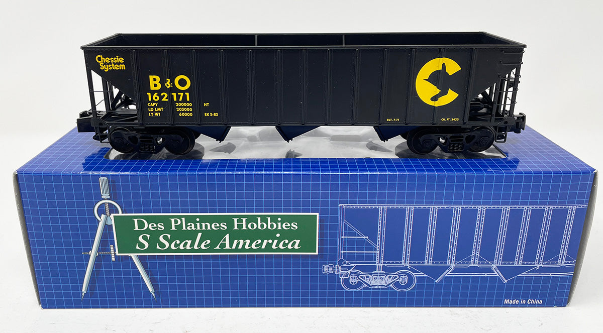 SSA15071 3 Bay Hopper - Chessie B&O #162171