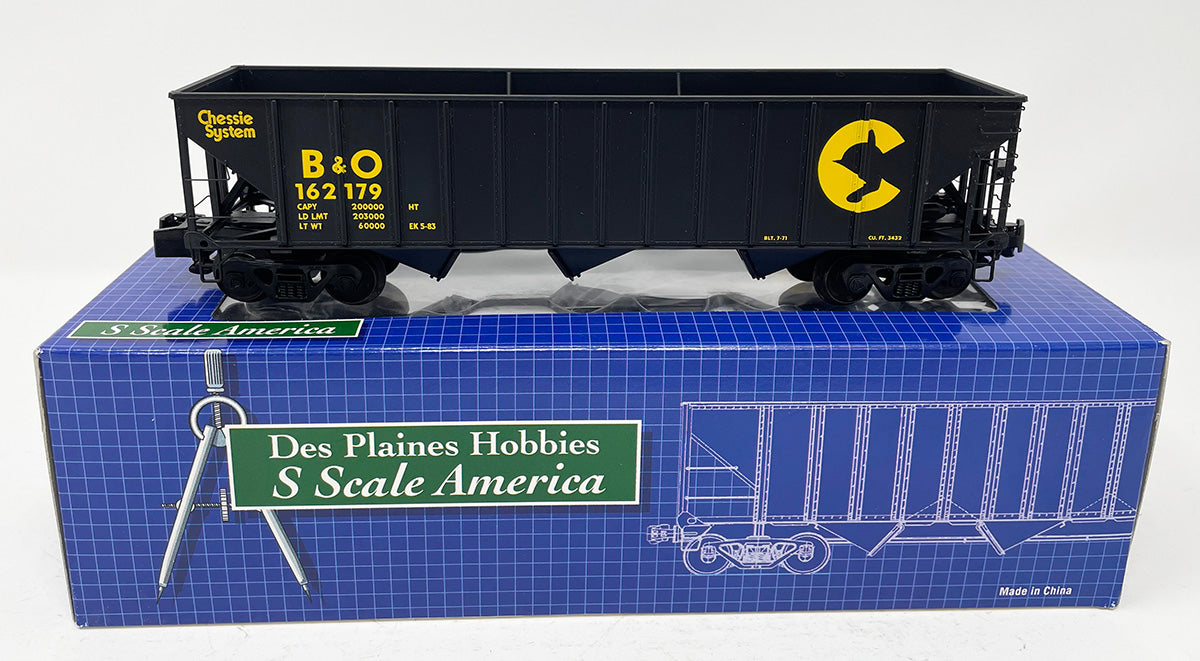 SSA15073 3 Bay Hopper - Chessie B&O #162179