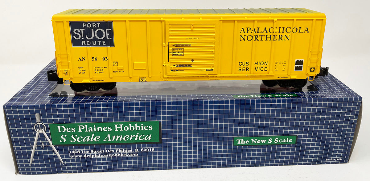 SSA2104 50' PS5344 Cuft Boxcar - AN Apalachicola Northern