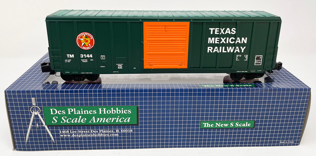 SSA2105 50' PS5344 Cuft Boxcar - TM Texas Mexican Railway