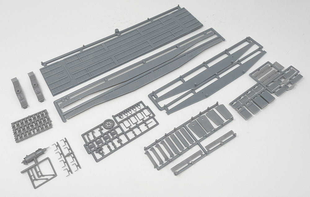 RED O Scale 42' 10" Flat Car Kit