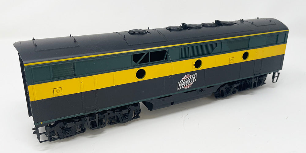 OSA P&D/DPH Custom Painted F Unit Shell w/Dummy P&D Chassis - CNW B Unit