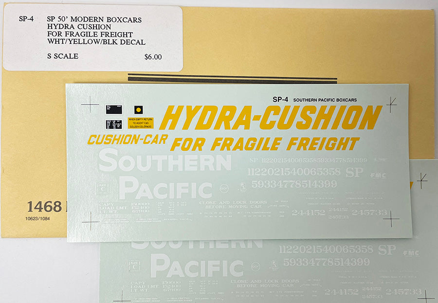 SSADSP4 Southern Pacific Boxcars
