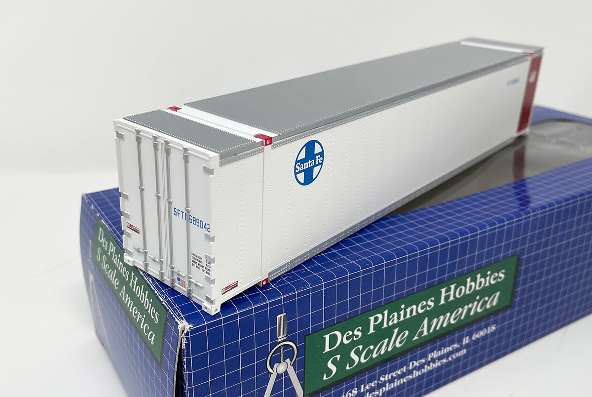 SSA3204 48' Smooth Side Container - ATSF Santa Fe