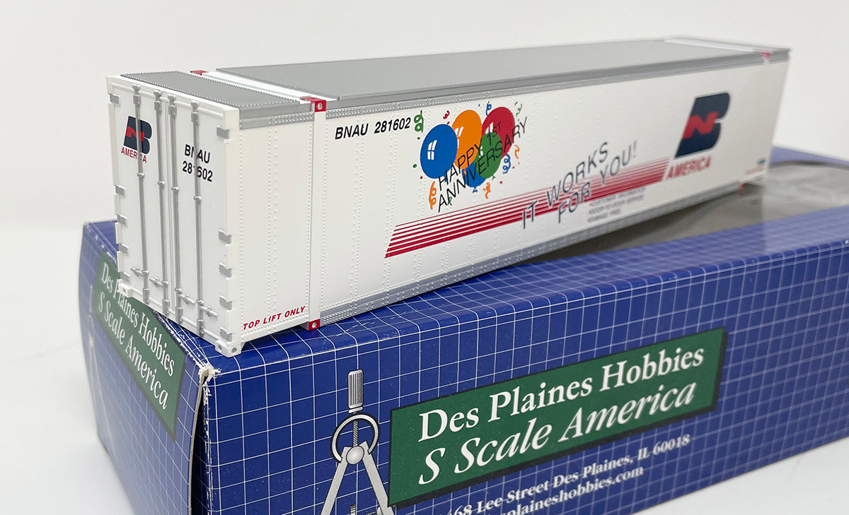 SSA3210 48' Smooth Side Container - BN Happy Anniversay