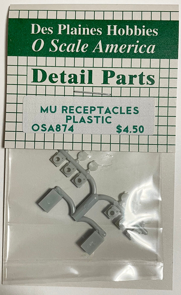 OSA874 O MU Receptacles w/2 stands