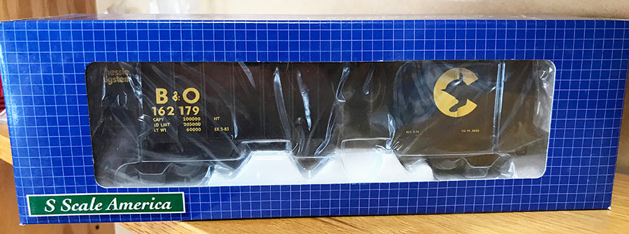 SSA15073 3 Bay Hopper - Chessie B&O #162179