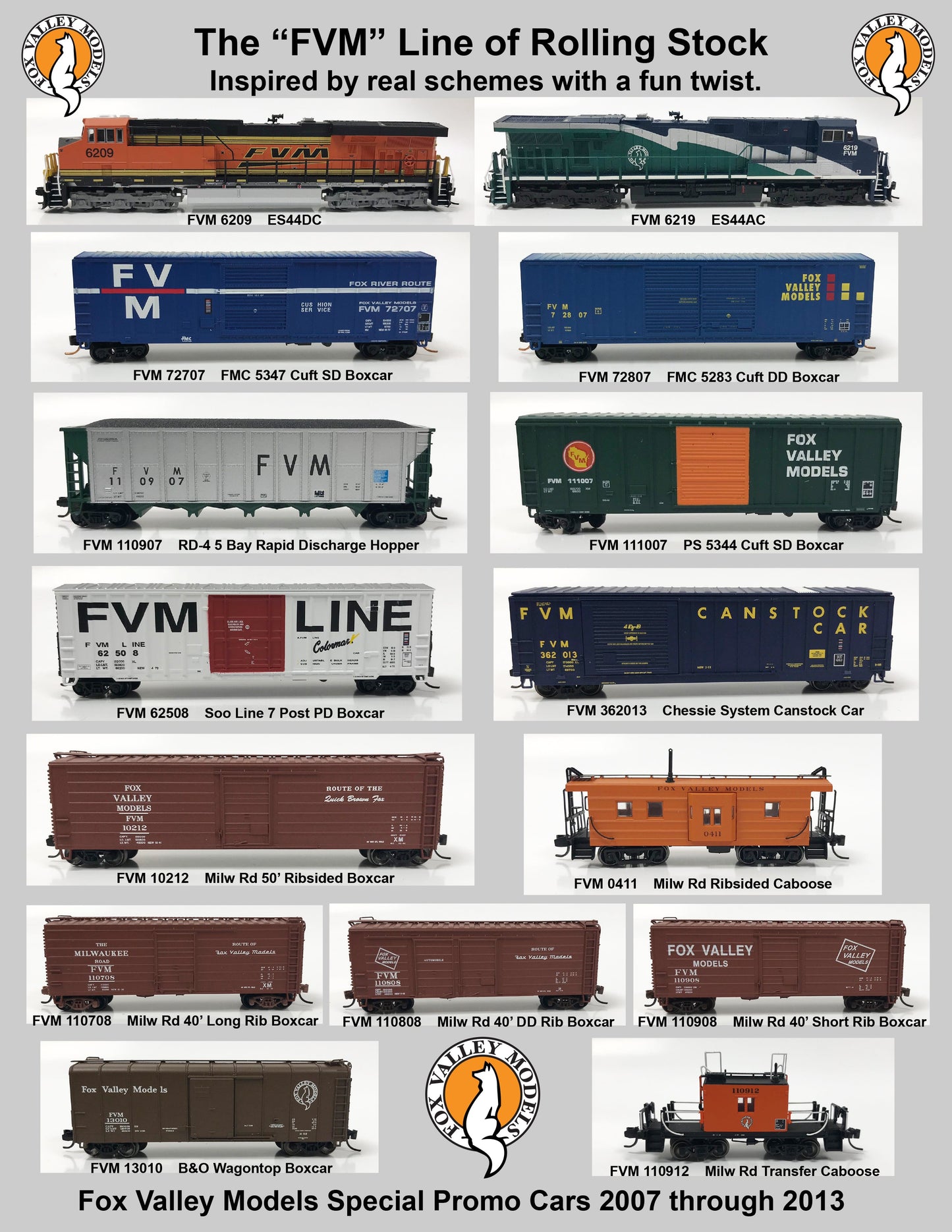 N FVM Line - The Entire Collection