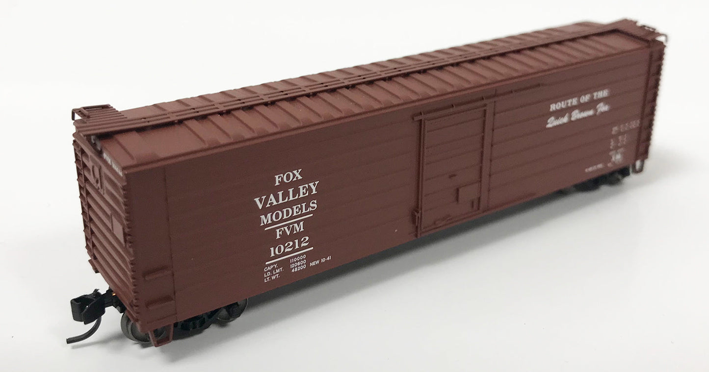 N FVM Line #10212 - Milw Rd 50' Rib Sided Boxcar