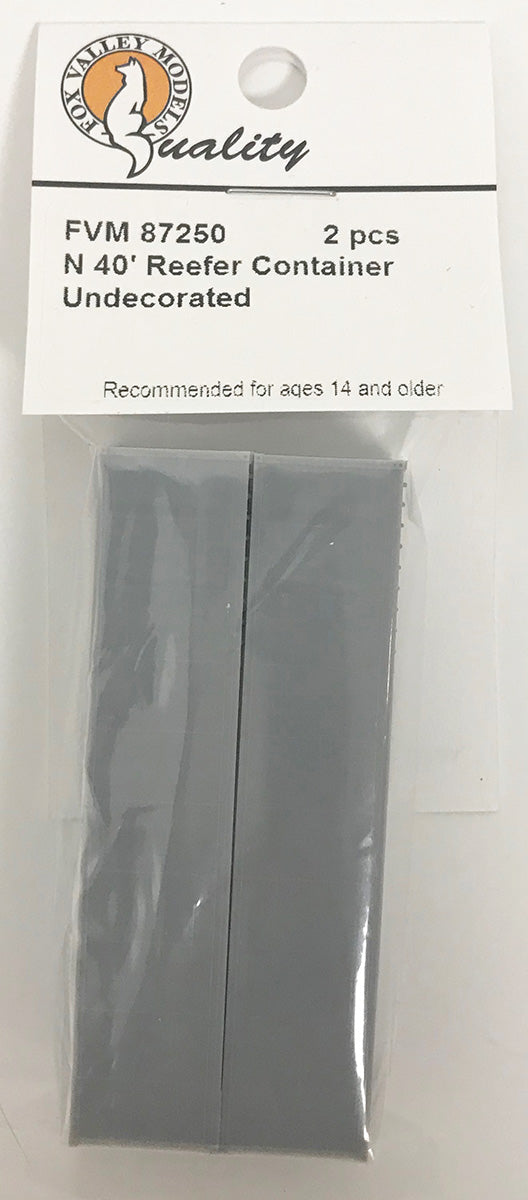 FVM 87250 40' Reefer Container/ Undec 2 Pack