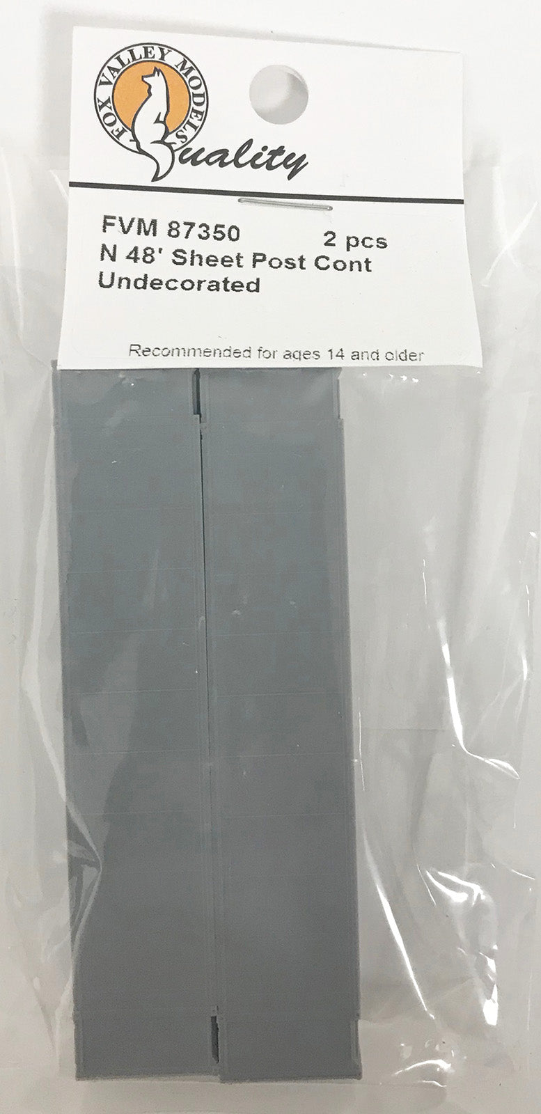 FVM 87350 48' Smooth Container/ Undec 2 Pack