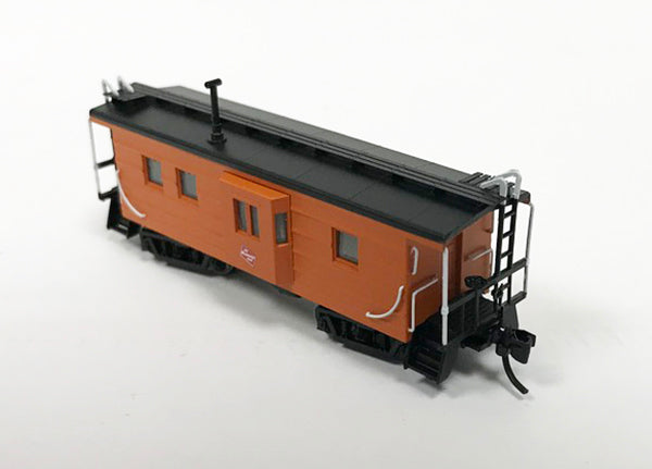 N Milw 1939 Built Caboose/ w Logo - No number