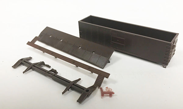 N Kit - X-29 Boxcar/ Flat End w/ 3 Panel Door