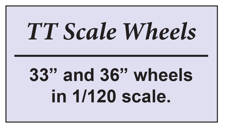 TT Scale Wheels