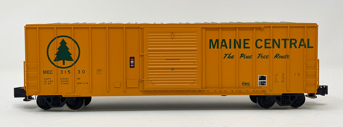 SSA2005 50' FMC 5347 Cuft Boxcar - MEC Maine Central – Scale America