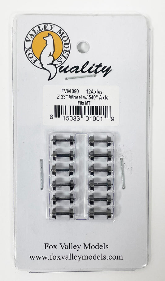 FVM 090 Z 33" Wheels -12 Pack