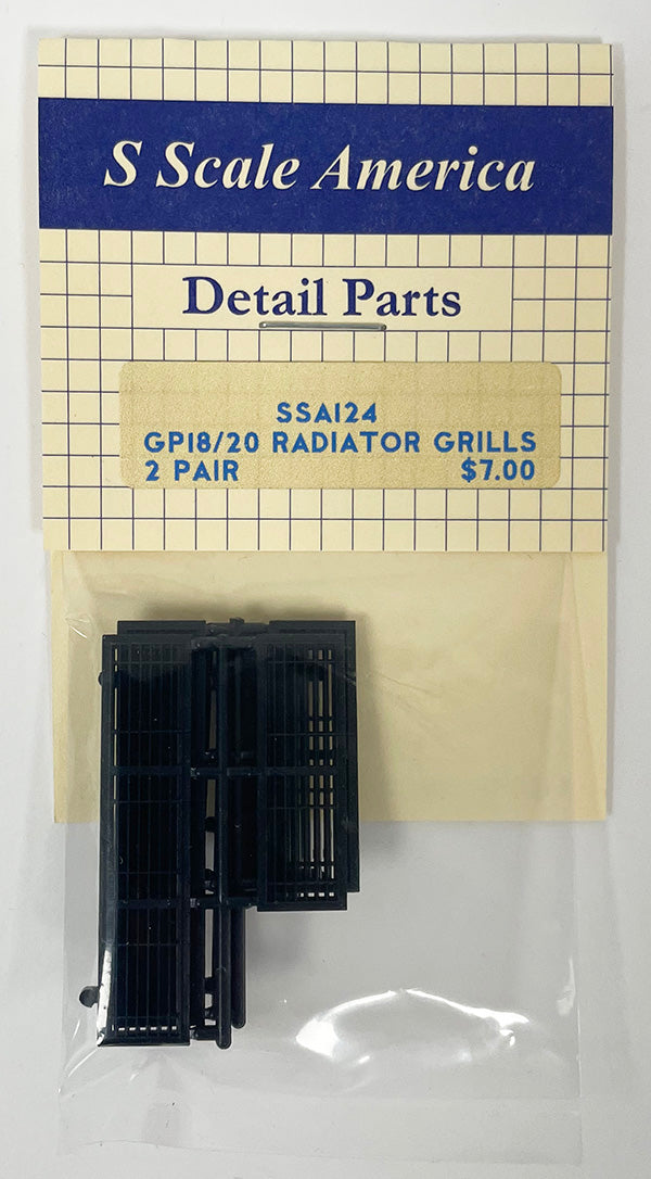 SSA124 S EMD GP18/ GP20 Grills