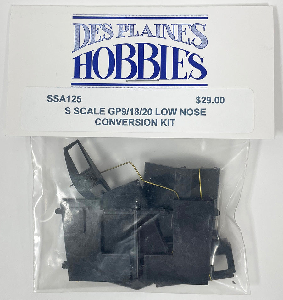 SSA125 S EMD GP9/ GP18/ GP20 Low Nose Conversion