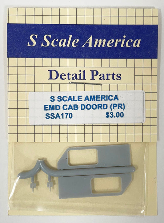 SSA170 S EMD Cab Door with Handle (pr)
