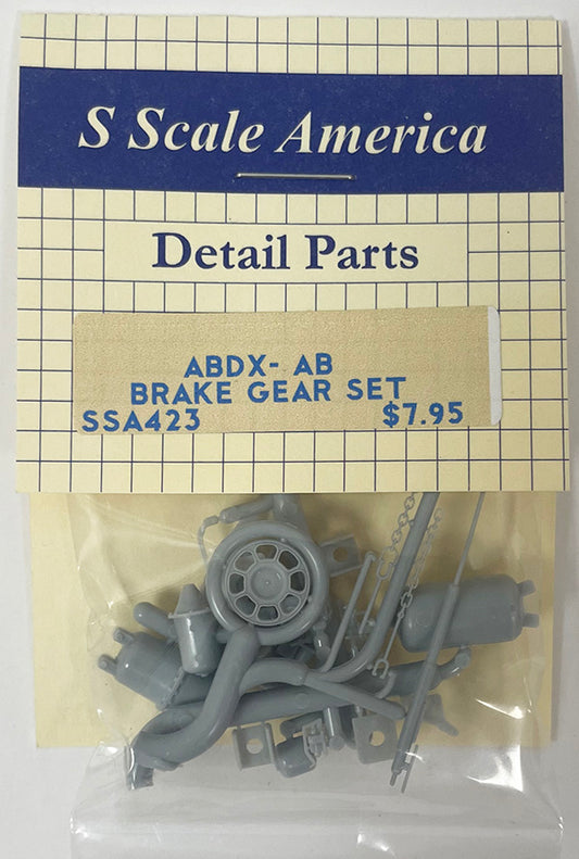 SSA423 S Scale ABDX-AB Brake Gear Set