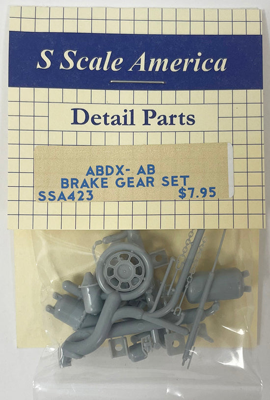SSA423 S Scale ABDX-AB Brake Gear Set – Scale America
