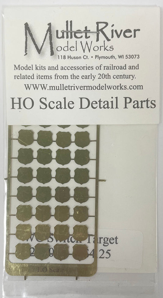 MRM206003 HO Scale WC Switch Target (Etched)