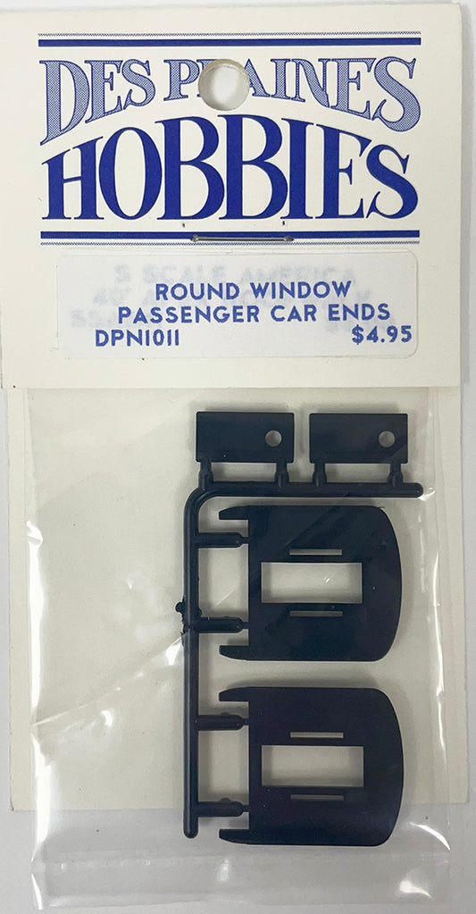 DPN1011 N Scale Round Window Passenger Car Ends
