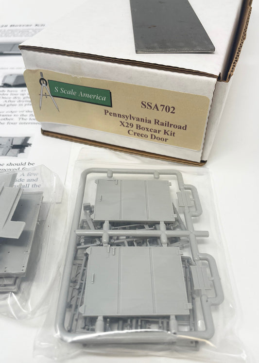 SSA702 S Scale X-29 Boxcar Kit - Creco Door