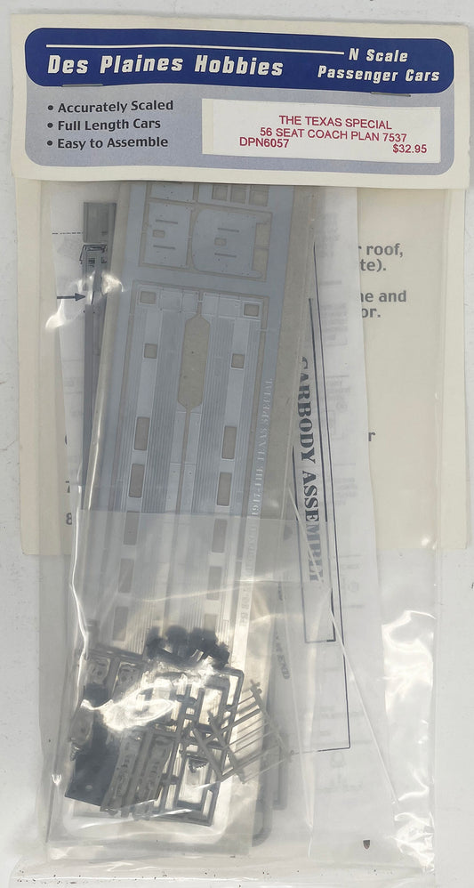 DPN6057 N Texas Special 56 Seat Coach Kit