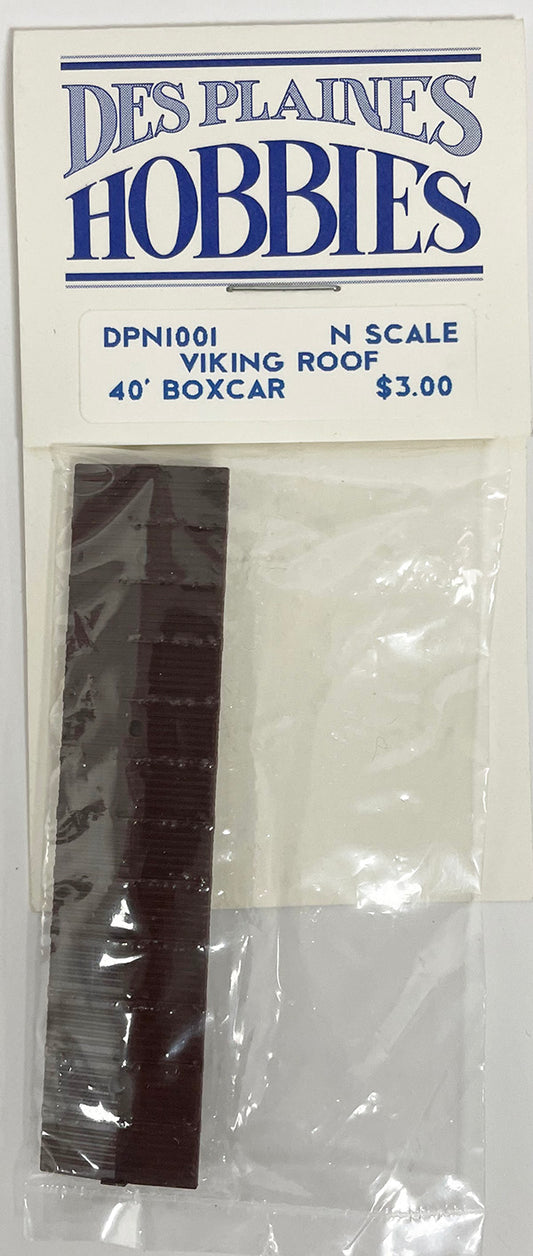 DPN1001 N Scale 40' Viking Roof