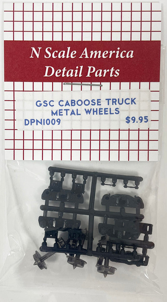 DPN1009 N Scale GSC Caboose Truck kit